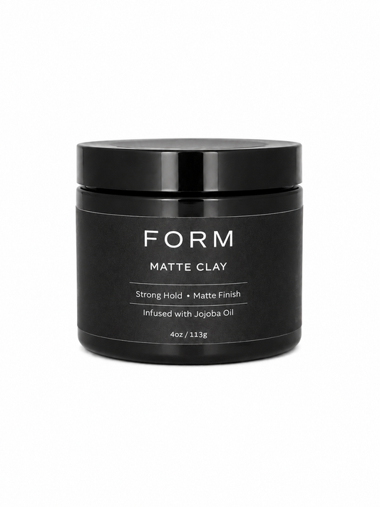 Form Matte Clay jar — front
